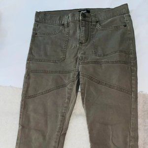 Olive Green BDG Skinny Jeans